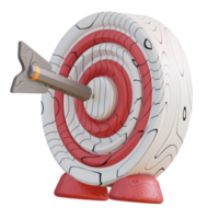 3D Illustration of Target png