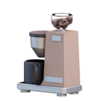 3d Illustration Kaffee Hersteller png