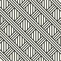 Abstract Vertical Lines with Diagonal Included Striped Background in Black and White Color. vector