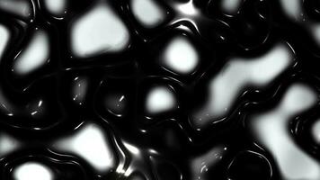 abstract zwart en wit achtergrond. oneindig lusvormige animatie video