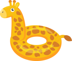 girafe bassin flotteurs illustration png