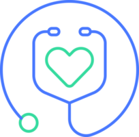 Stethoscope line icon png