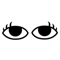 Simple Lady Eyes png