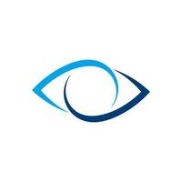 eye icon logo vector design illustration