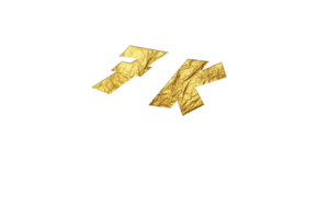 7 k subscribers celebration greeting Number with golden paper design png