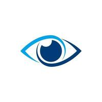 eye icon logo vector design illustration