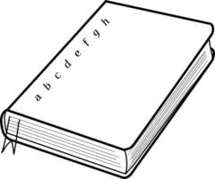 Stacks of books vector