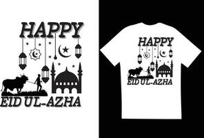 Eid t shirt design fully editable vector file