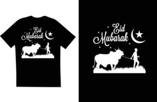 Eid t shirt design fully editable vector file