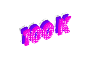 100 k subscribers celebration greeting Number with multi layer design png