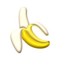 cute banana fruit png