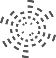 Kreis Klang Welle. kreisförmig Musik- Audio- runden. radial Grafik von Stimme. abstrakt Ausgleich. Symbol von Wellenform platzen Strahlen png