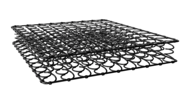 3d springs or coil spring for mattresses isolated. 3d render illustration png