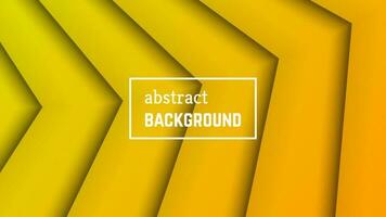 Abstract minimal line geometric background. Yellow line layer shape for banner, templates, cards. Vector illustration.