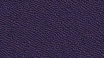 Purple Turing reaction background. Abstract diffusion pattern with chaotic shapes. Vector illustration.