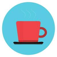 taza de café té icono. café y café taza, café taza aislado y té taza, taza de té aislado y jarra de té o Clásico té taza. vector plano diseño ilustración