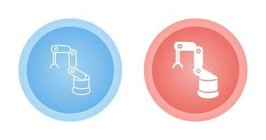 Industrial Robot Vector Icon