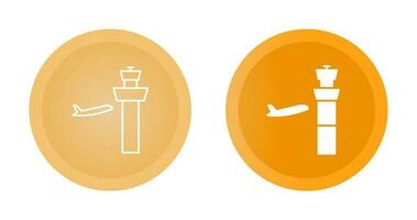 Air Control Tower Vector Icon