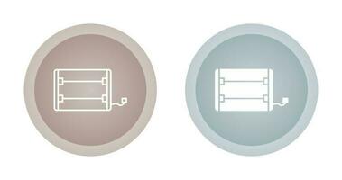 Electric Heater Vector Icon