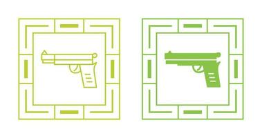 icono de vector de pistola