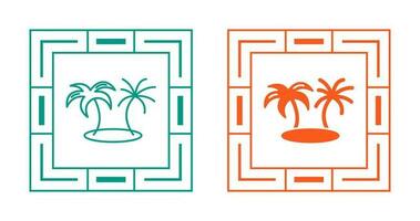 Island Vector Icon