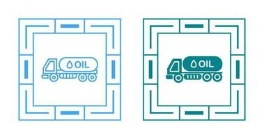 Tank Truck Vector Icon