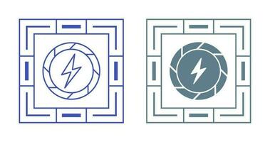 Electric Current Vector Icon