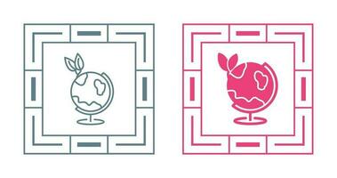 Eco friendly World Vector Icon