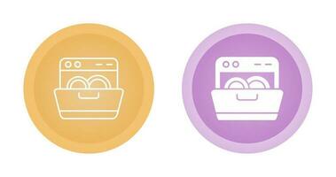 Dishwasher Vector Icon