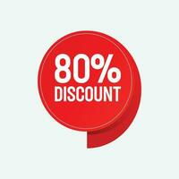 Discount sales banner vector design