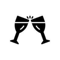 cheers icon for your website, mobile, presentation, and logo design. vector