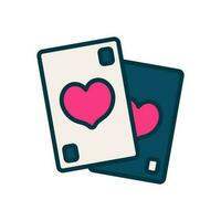 playing card icon for your website, mobile, presentation, and logo design. vector