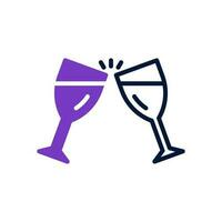 cheers icon for your website, mobile, presentation, and logo design. vector