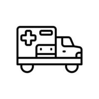 ambulance icon for your website, mobile, presentation, and logo design. vector