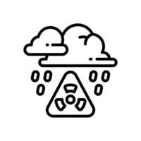 acid rain icon for your website, mobile, presentation, and logo design. vector