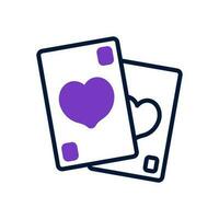 playing card icon for your website, mobile, presentation, and logo design. vector