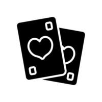 playing card icon for your website, mobile, presentation, and logo design. vector