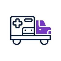 ambulance icon for your website, mobile, presentation, and logo design. vector