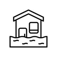 flood icon for your website, mobile, presentation, and logo design. vector