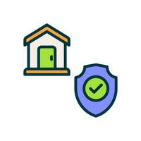 proteccion icono para tu sitio web, móvil, presentación, y logo diseño. vector