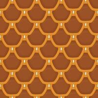 Pattern homemade cookie different taste in pastry biscuit vector