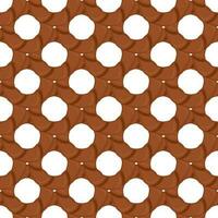 Pattern homemade cookie different taste in pastry biscuit vector