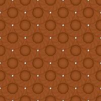 Pattern homemade cookie different taste in pastry biscuit vector