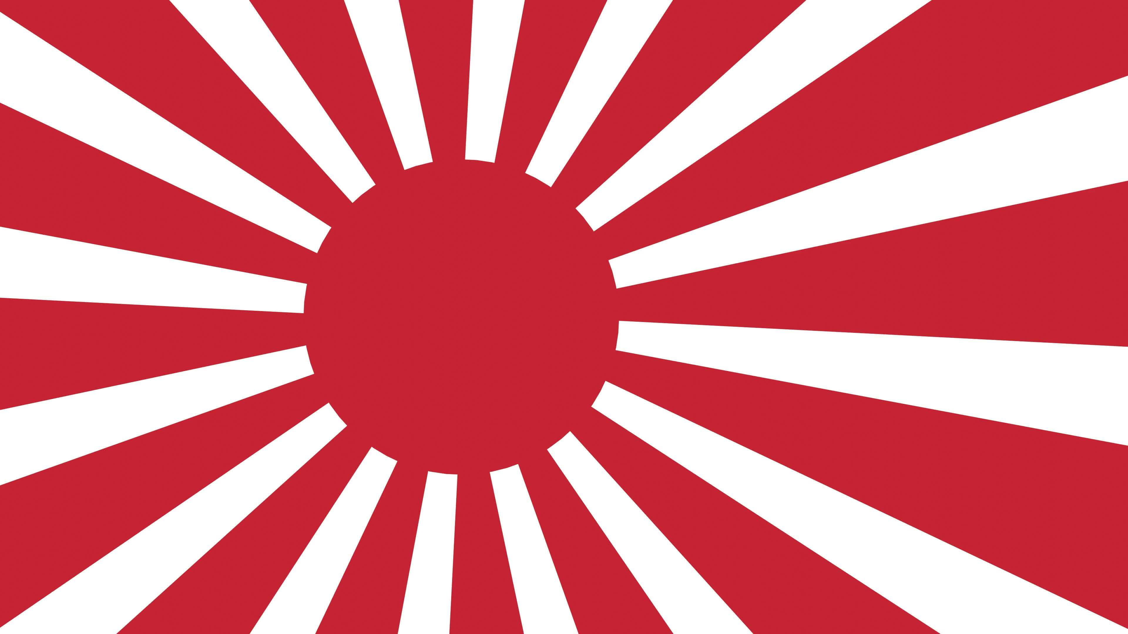 Imperial Japanese Navy Flag, Rising Sun Flag, Empire of Japan Flag with
