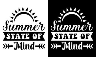 personalizado tipografía vector imprimible verano playa citas diseño