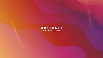 Abstract Gradient Colorful liquid Wave Background vector