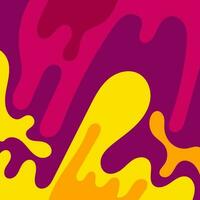 Colorful Groovy background design concept, abstract background vector