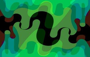 Colorful Groovy background design concept, abstract background vector