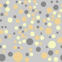 Small and big dotted pattern. vector