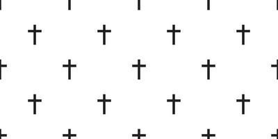 christian cross seamless pattern Halloween vector crossbone Ghost poison tile background scarf isolated repeat wallpaper